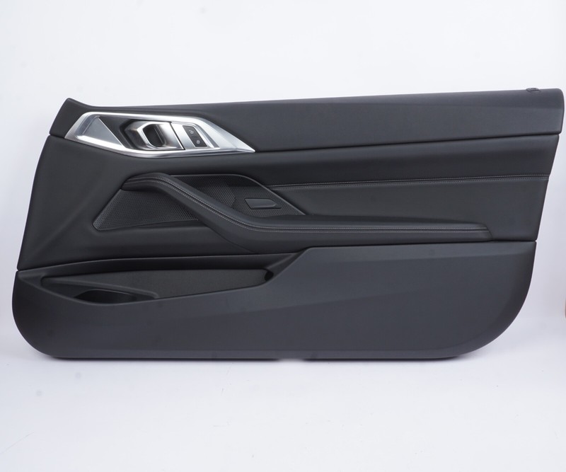 2021-2024 BMW M440I 430I FRONT RIGHT INNER DOOR TRIM PANEL BLACK LEATHER OEM