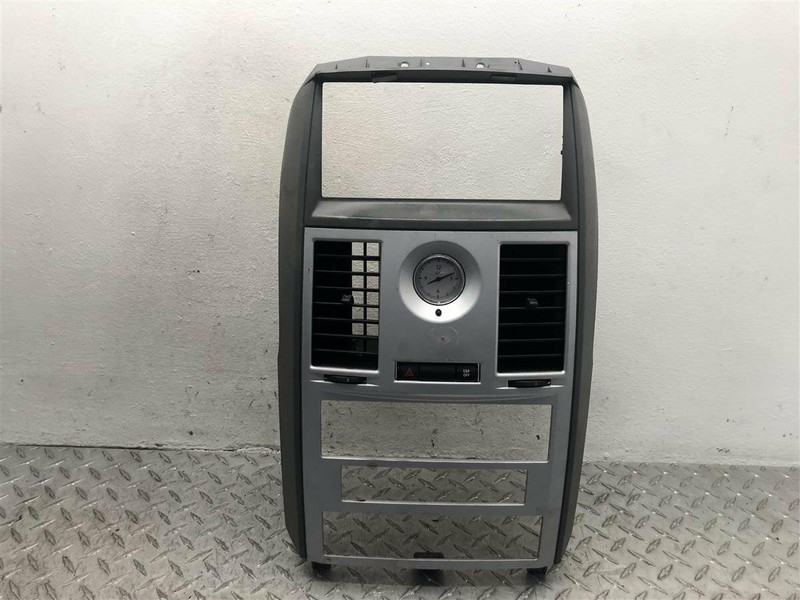 2008-2010 CHRYSLER TOWN & COUNTRY DASH RADIO CENTER TRIM BEZEL W/CLOCK OEM