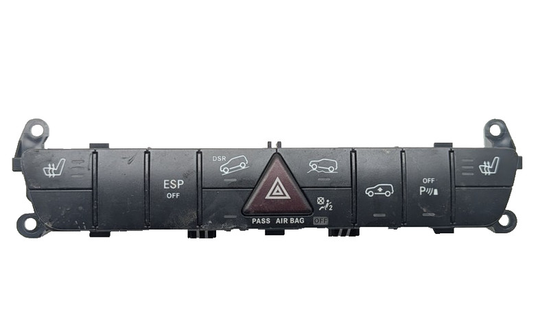 2007-12 Mercedes GL450 GL350 GL320 X164 Ride Control w/ Hazard Switch 1648709210