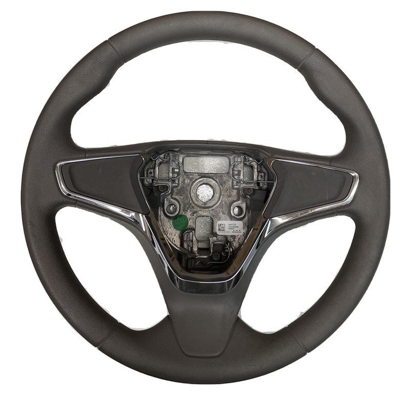 16 18 CHEVY CRUZE STEERING WHEEL W/O LEATHER W/O CC CONTROL ASSY OEM 39084122