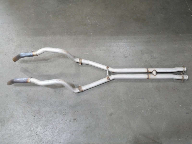 2005-2008 Chevy Corvette C6 Exhaust Muffler Mid Crossover H Pipe Straight OEM