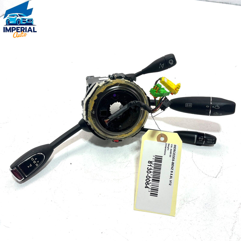2007-2013 MERCEDES W221 S600 Steering Column Clock Spring Switch Shifter OEM
