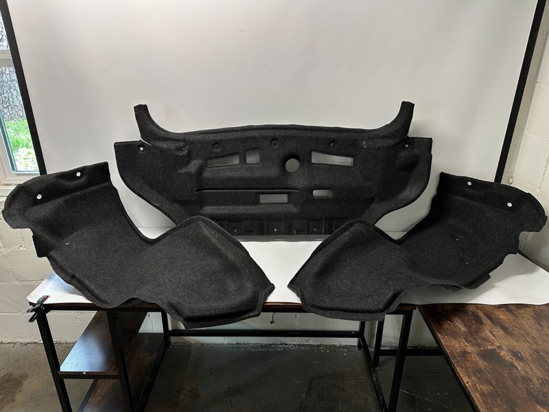 🟢2016-2022 Infiniti Q50 OEM TRUNK TRIM PANELS SET of 3 LEFT RIGHT UPPER CARPET