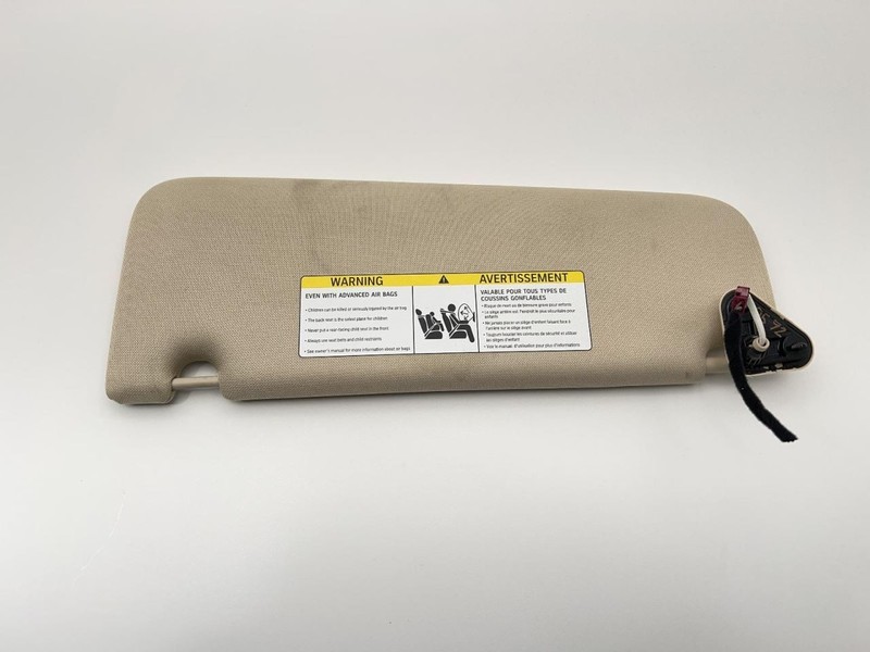 2016-2020 BMW 750i RIGHT SUN VISOR TAN TC:PNACY 4.4L AT AWD 72K -xDRIVE- 64914