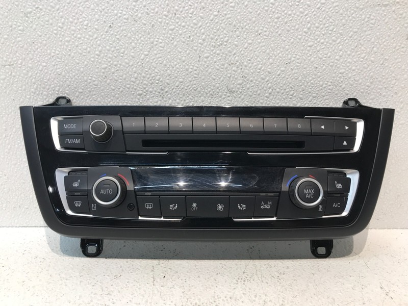 12-15 BMW F22 F36 F30 F33 M3 M4 AC Heater Control Panel Radio Media OEM 9226785