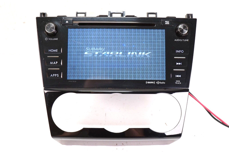 SUBARU FORESTER Navigation Tuner HD Radio CD Player Display OEM 2017