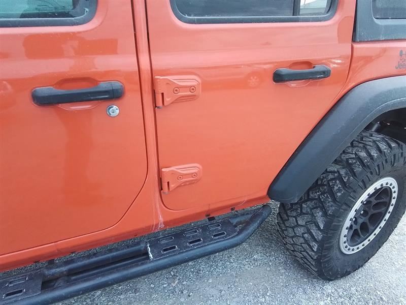 Driver Rear Side Door Full Door Power Window Fits 18-23 WRANGLER 3351087