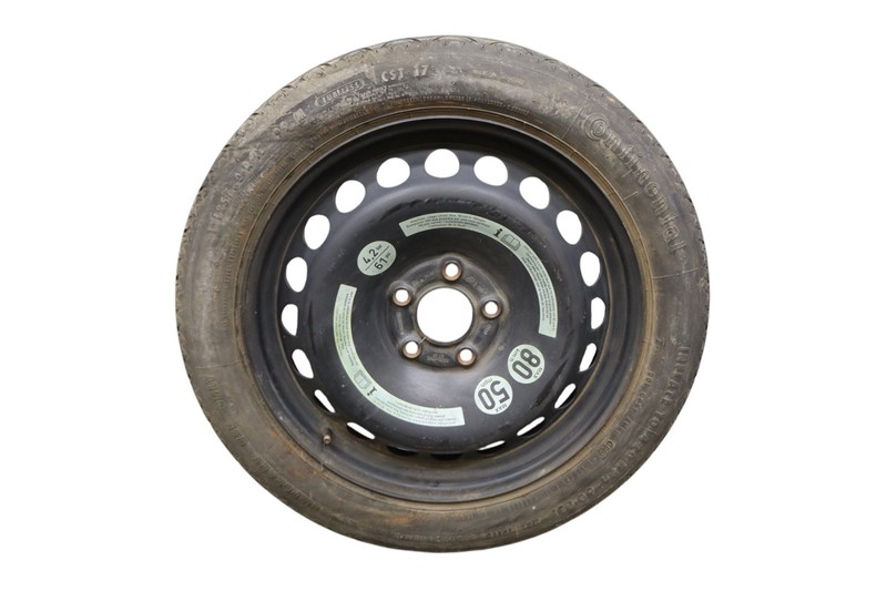 08-14 Mercedes W204 C350 C300 C250 Spare Tire Wheel Donut Rim 125/80 R17 17" Oem