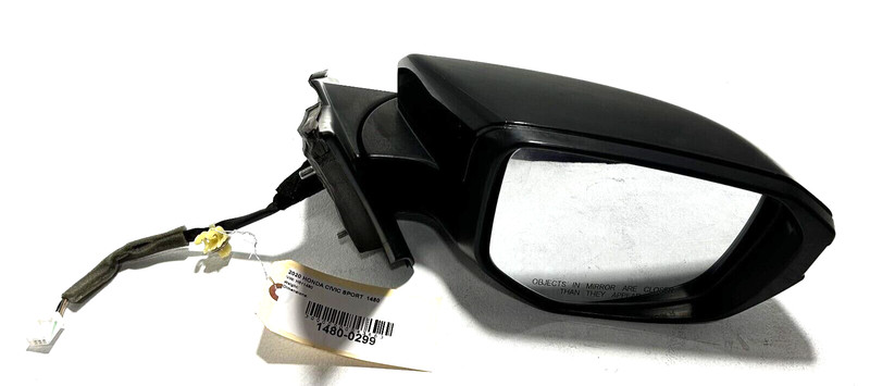2017-2021 Honda Civic Right Passenger Door Exterior Rear View Mirror OEM NH731P