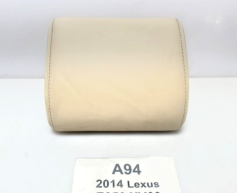 ✅ 13-15 OEM Lexus ES350 XV60 Rear Middle Center Leather Beige Headrest Head Rest