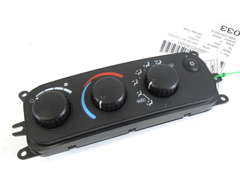 2002 02 Dodge Dakota A/C Heat Climate Temperature Control OEM