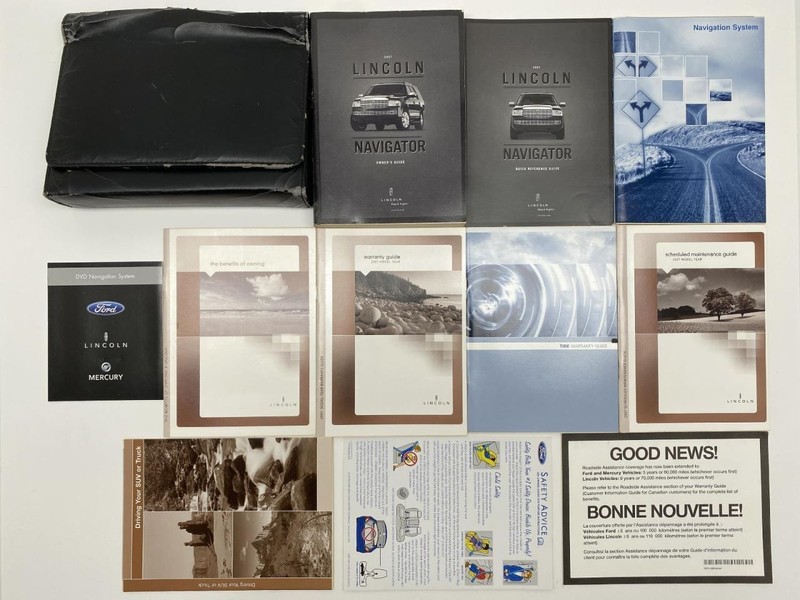 Owners Manual 2007 Lincoln Navigator 86768
