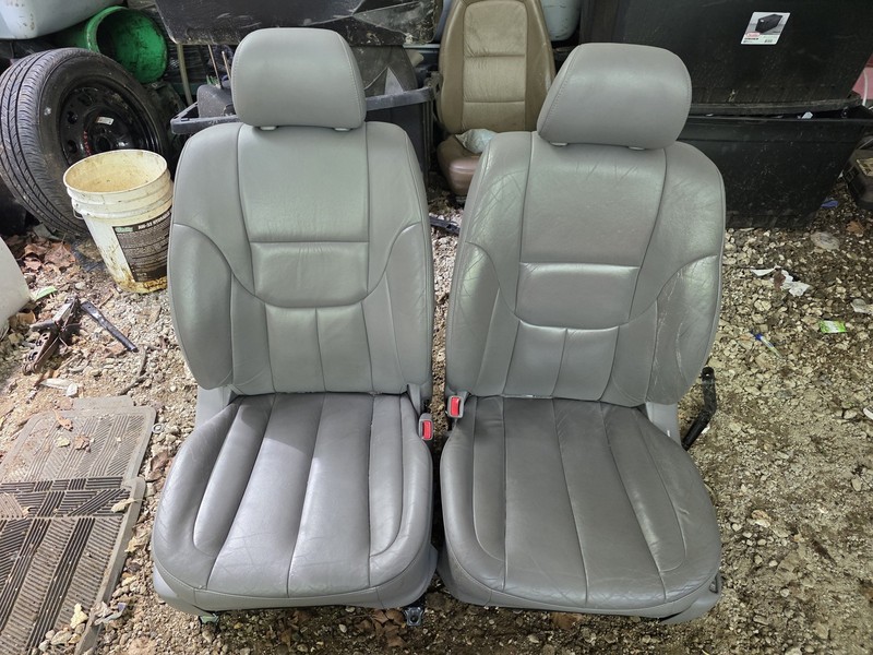 2000-2004 Toyota Avalon Front Seat Set Gray Oem Tested Heated Clean