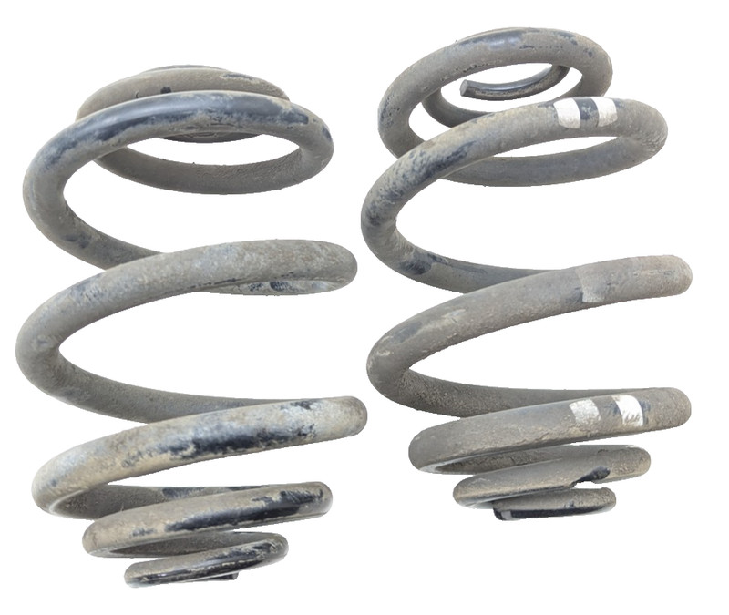 BMW E46 3-Series Convertible Factory Sport Rear Axle Coil Spring Pair Auto OEM