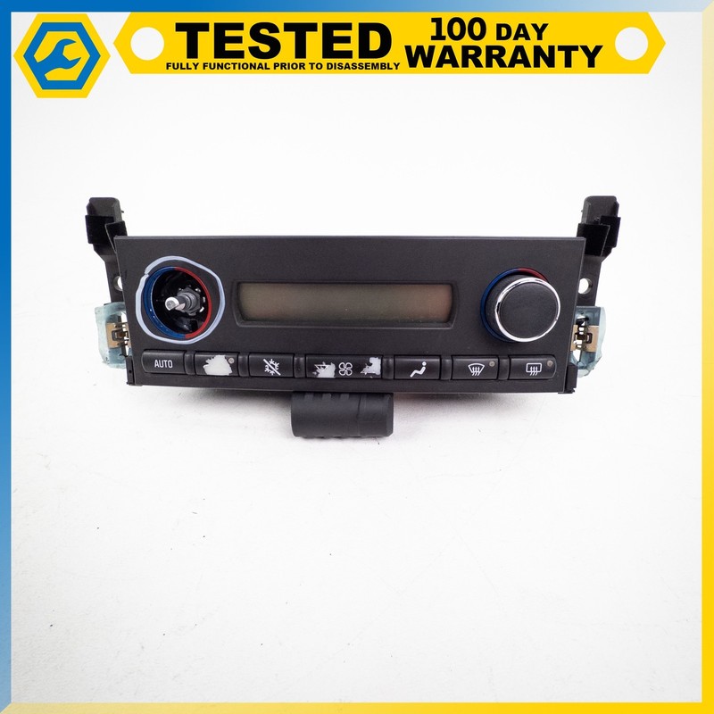 DAMAGED 05-13 CHEVROLET CORVETTE C6 AC HEATER CLIMATE CONTROL SWITCH OEM