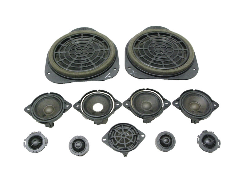 08-17 AUDI 8T A5 S5 COUPE FRONT REAR BANG & OLUFSEN DOOR TWEETER SPEAKER 122722C
