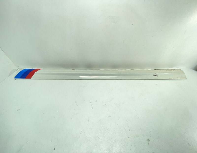 99-06 BMW E46 3 Series Left Driver Side Skirt Rocker Panel Alpine White 300 OEM✅