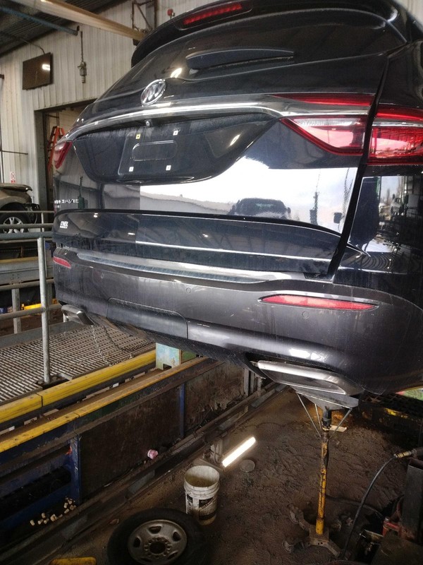 2020 BUICK ENCLAVE OEM Black Bumper Assembly - Used, 103K Miles, No Tow Package