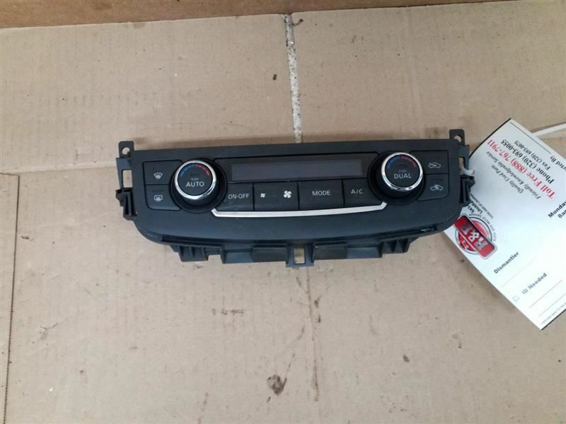 Temperature Control AC Automatic Temperature Control Fits 16-17 ALTIMA 239752