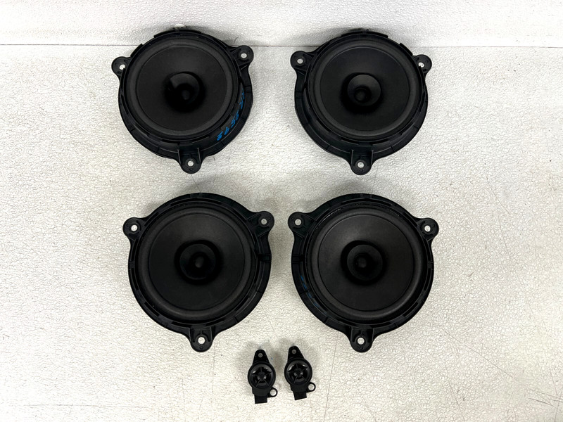 ⭐2014-2020 INFINITI Q50 Q60 FRONT & REAR DOOR TWEETER SOUND SPEAKERS SET LOT2592