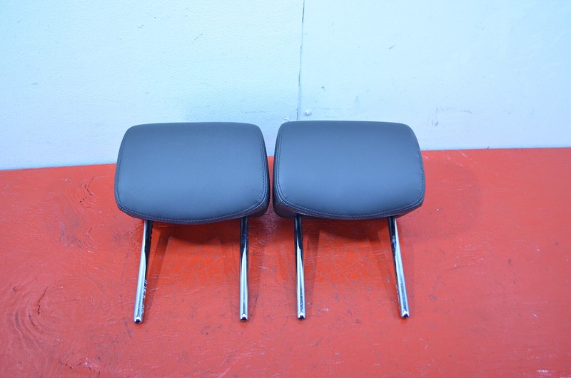 10-16 CADILLAC SRX REAR SEAT HEADREST SET OF 2 ITEMS BLACK OEM