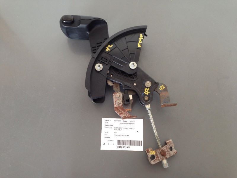 Emergency Parking Brake Handle Lever 5US30LXHAA Fits 2014 Fiat 500L 67858