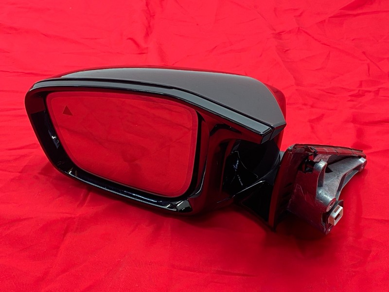 18-23 BMW F90 M5 Left Driver Side View Door Mirror Assembly Camera Black OEM✅
