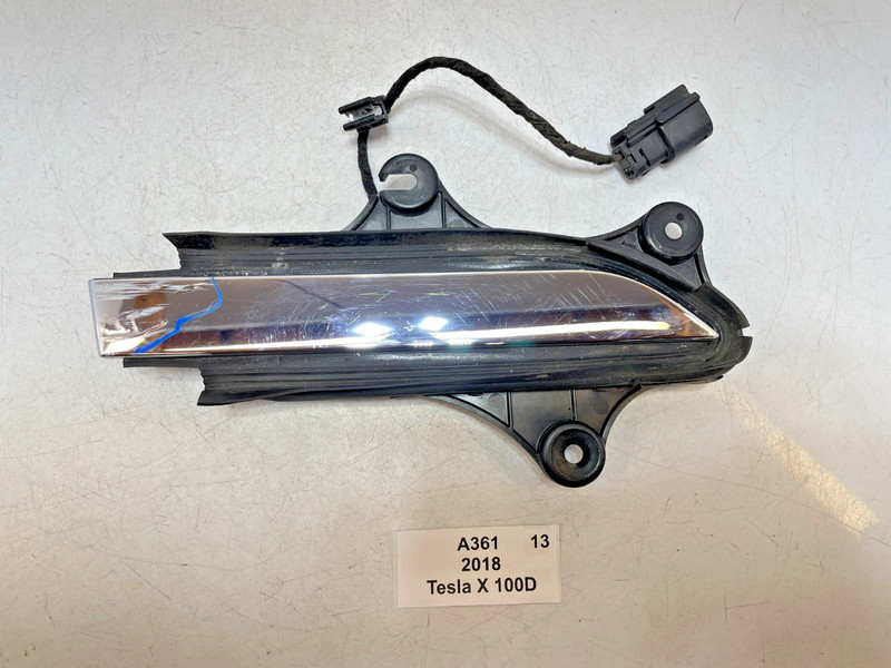 ✅ 16-20 OEM Tesla Model X Rear Right Passenger Exterior Door Handle Chrome *