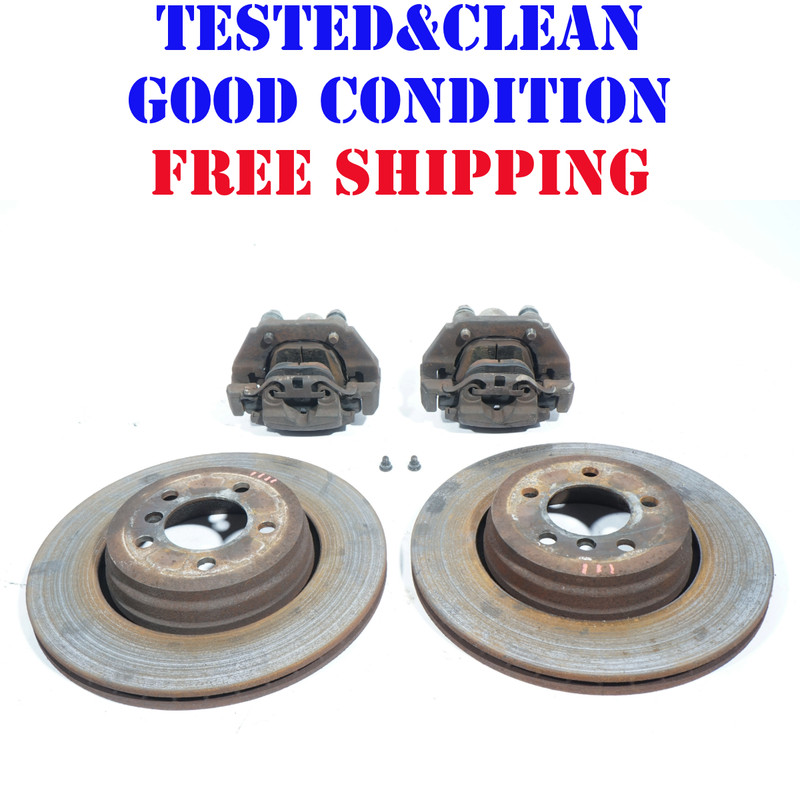 2002 - 2005 BMW 745Li Rear Brake Disk Rotor & Brake CaliperOEM