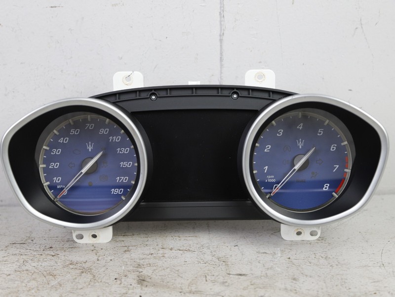 17-20 Maserati Ghibli S Q4 Speedometer Odometer Instrument Cluster Gauge 52k