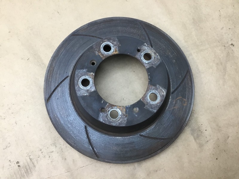 Porsche Cayman S 2009 Rear Right Passenger Brake Rotor Disc 06 07 08 09 - 12 |:A