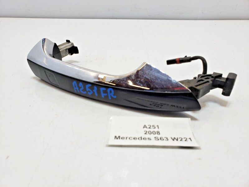 ✅ 07-14 OEM Mercedes W221 S63 Front Right Passenger Exterior Door Handle Black