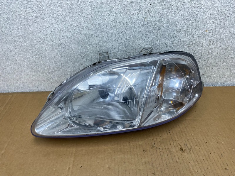1999 2000 Honda Civic Sedan Headlight Halogen Left Driver Lh AD0855 DG