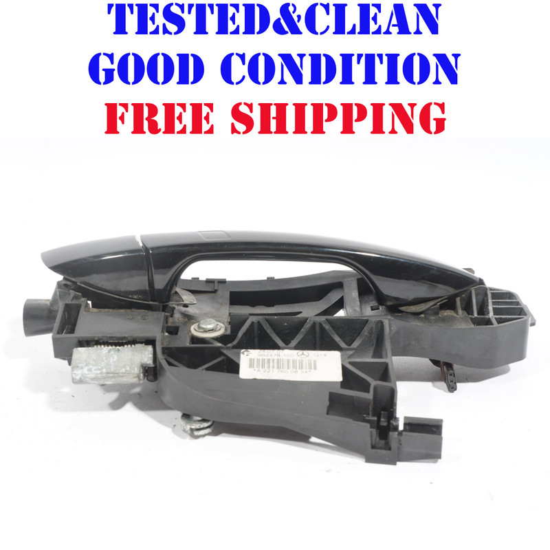 07 - 09 MERCEDES-BENZ S550 W221 REAR LEFT DRIVER SIDE EXTERIOR DOOR HANDLE OEM