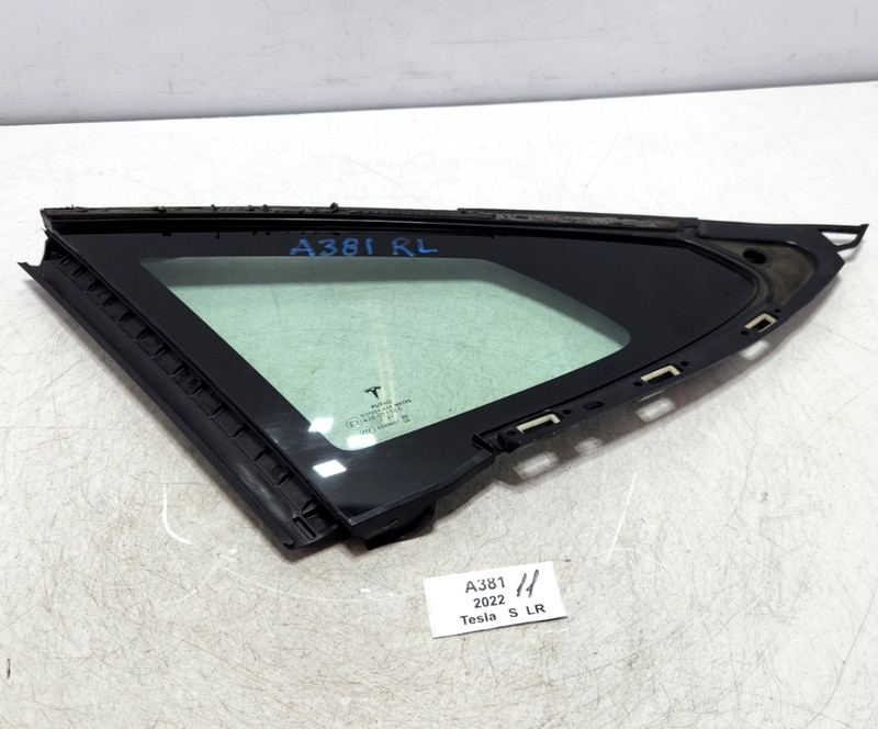 ✅ 2021-2025 OEM Tesla Model S Rear Left Driver Side Quarter Window Glass Tinted