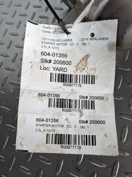 Starter Motor Fits 13-15 17-22 MALIBU 977178