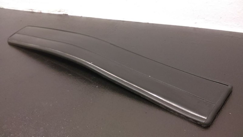 00-06 Chevrolet Tahoe Rear Right Passenger Door Side Molding Black OEM 88980813