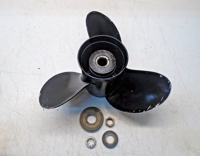 K1 BRP EVINRUDE JOHNSON PROPELLER 763317 14.8 X 19 ALUMINUM