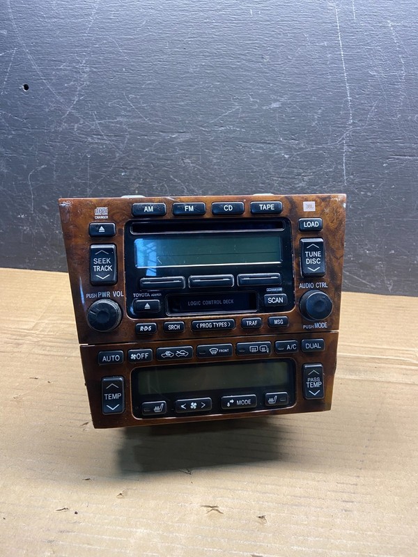 2000-2004 Toyota Avalon Radio Stereo 6 CD Tape Player Climate Control ae2538 DG