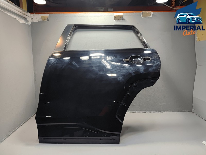 2019-2025 TOYOTA RAV4 REAR LEFT DRIVER SIDE DOOR SHELL PANEL BLACK 218 OEM