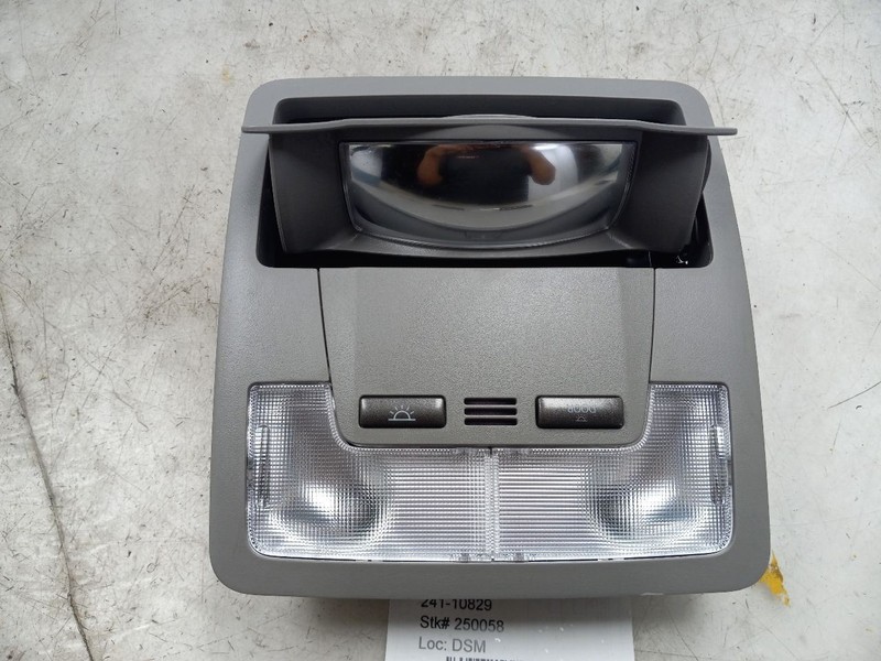 14-19 TOYOTA HIGHLANDER LE FRONT ROOF CONSOLE WITHOUT SUNROOF