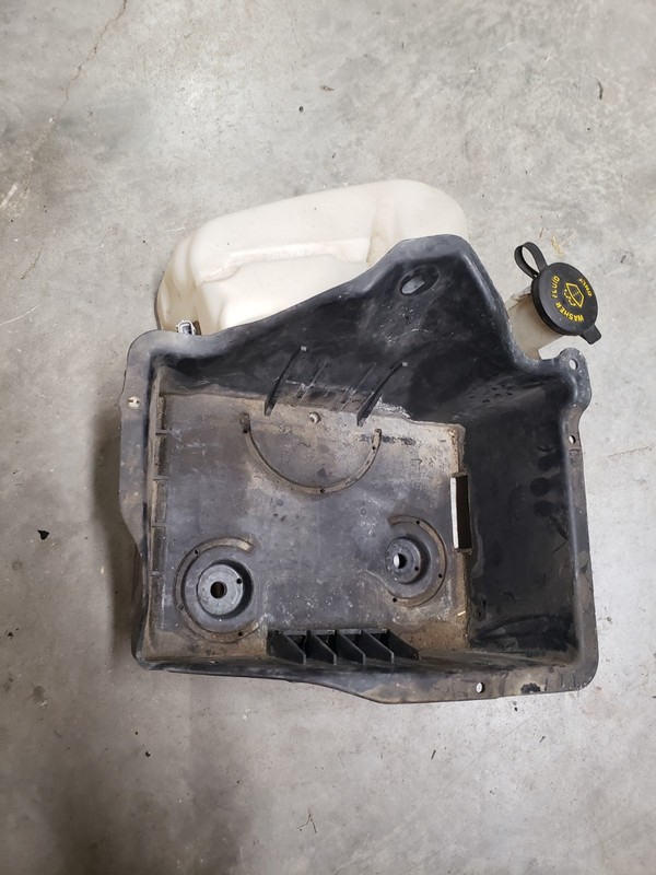 2011 F150 WINDSHIELD WASHER RESERVOIR BATTERY
