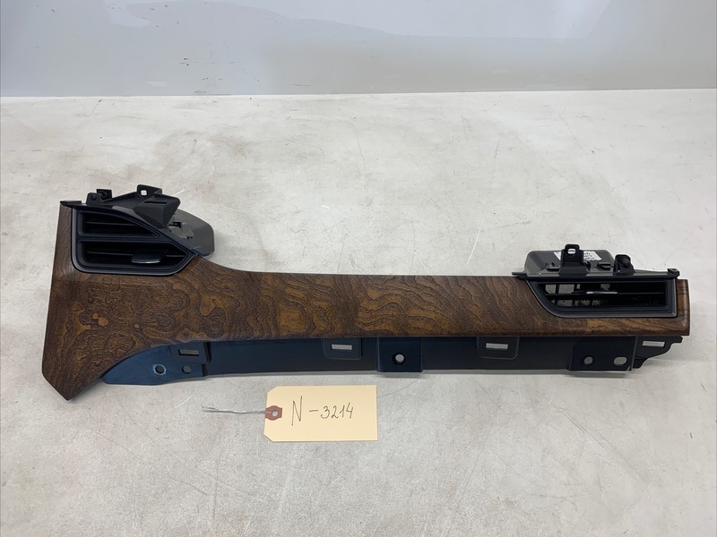 12-16 Tesla Model S Dashboard Right AC Air Vent Grille Molding Trim OEM 3214 U5
