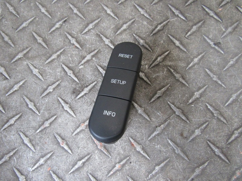 2008 FORD F250SD INFO SETUP RESET DISPLAY SWITCH