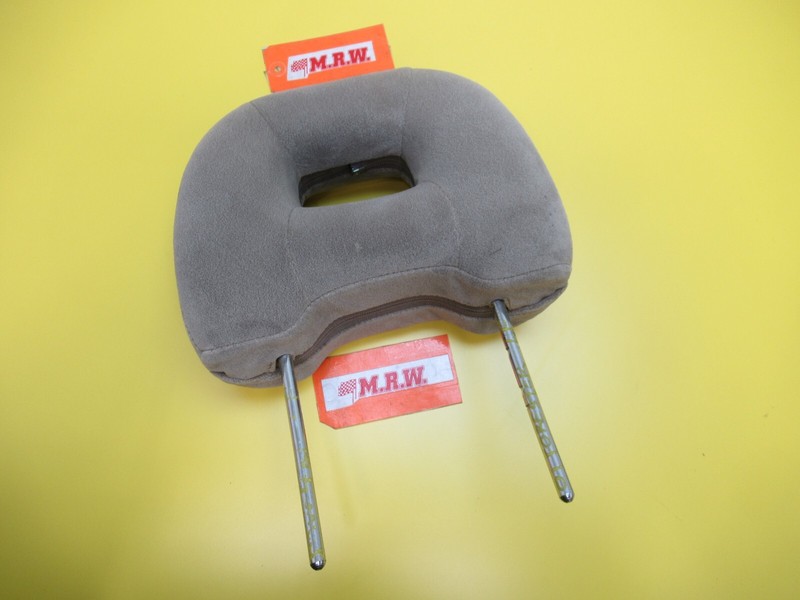 SEAT HEADREST HEAD REST LEFT RIGHT FRONT TAN CLOTH CAR for 98-02 SUBARU FORESTER