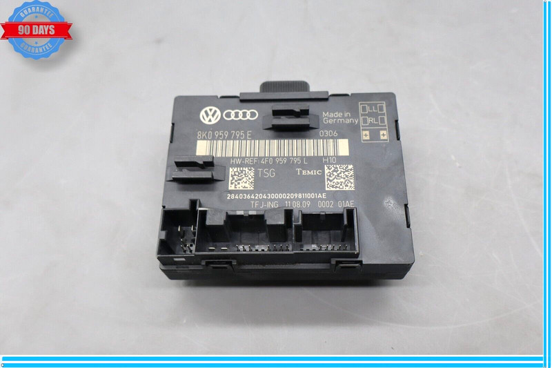 10-17 Audi A5 S5 RS5 Rear Right or Left Door Control Module Unit 8K0959795E Oem