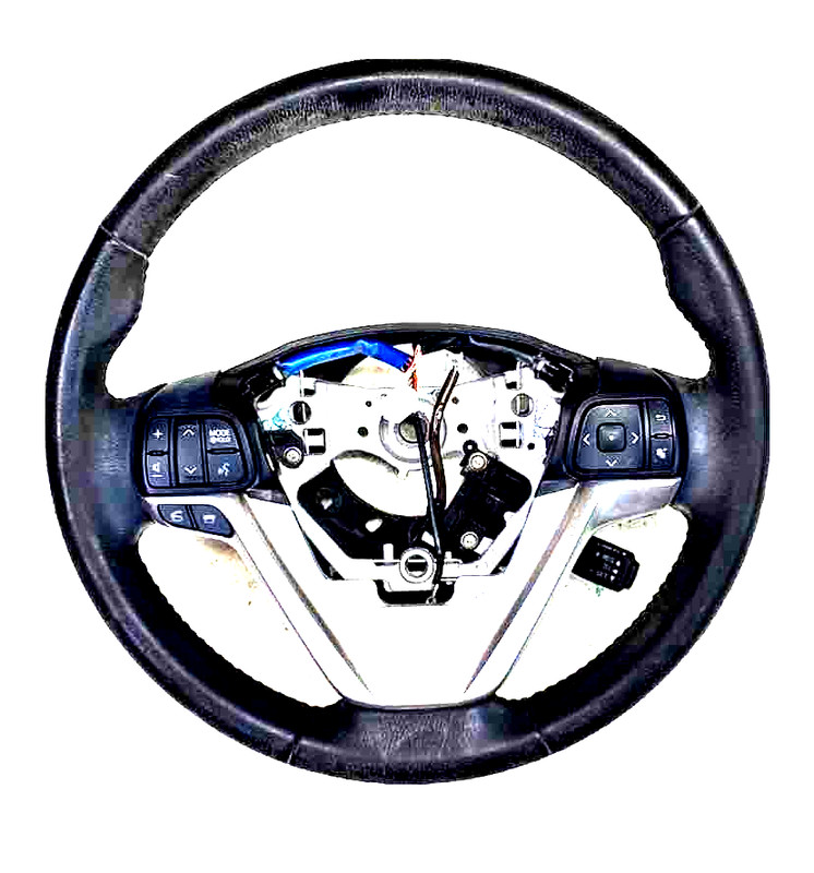 Toyota Sienna steering wheel 15 16 17 18 19 20 black leather OEM 4510008240C0