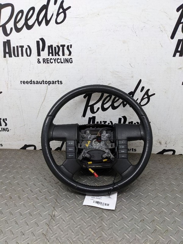 2007HARLEY DAVIDSON FORD F-150 STEERING WHEEL LEATHER BLACK OEM 1190509