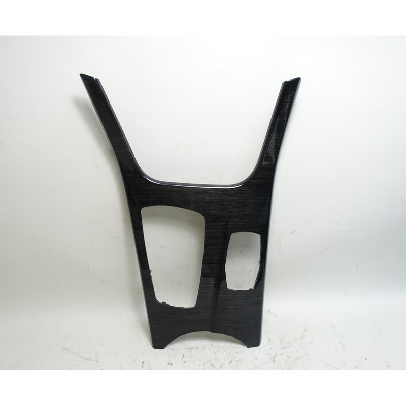 11-17 BMW F25 X3 F26 X4 Center Console Wood Trim Cover Fine Line Anthracite OEM