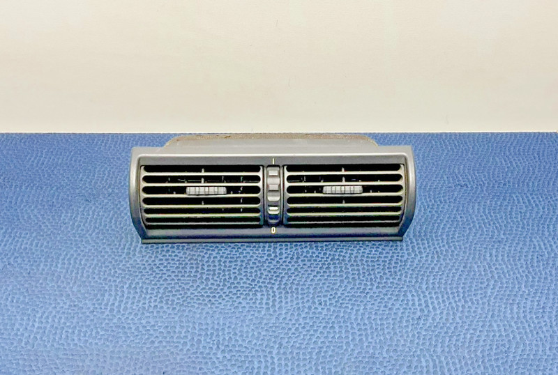 96–02 BMW E36 Z3 Front Center Dash AC Air Vent Duct Flow Grille Trim Panel OEM